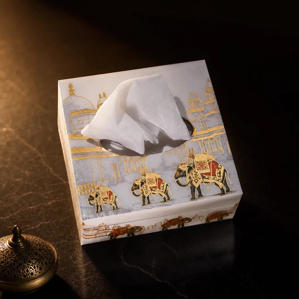 Amer Printed Tissue Box 1