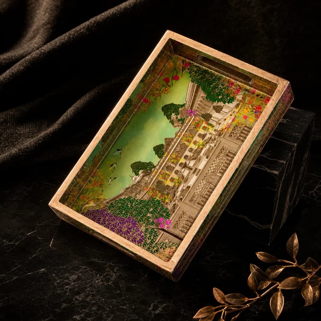 Grandeur Printed Large Tray 1