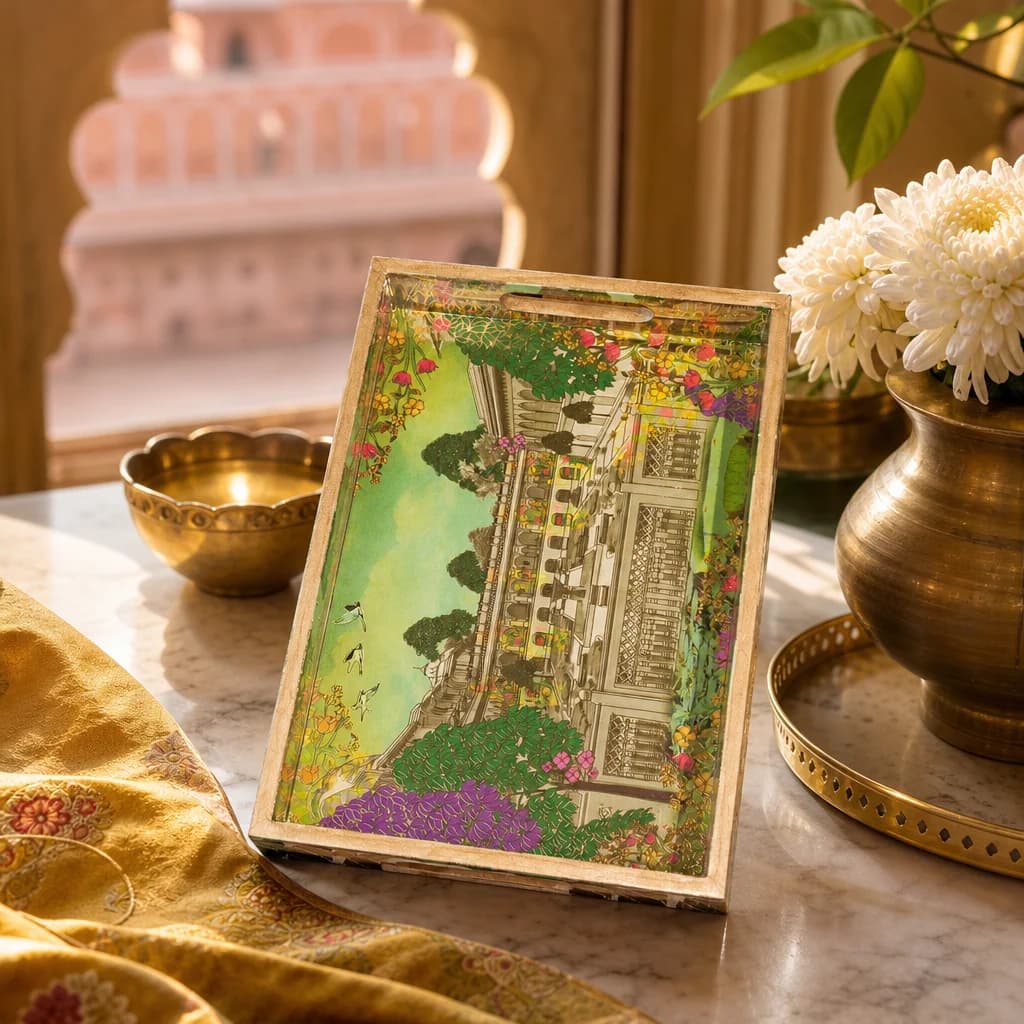 Grandeur Printed Small(12*8) Tray 1