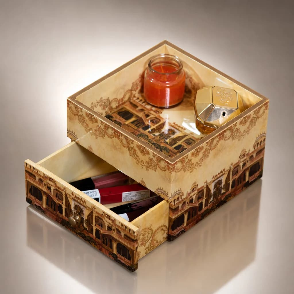 Afreen One Drawer Multi Utility Box 1
