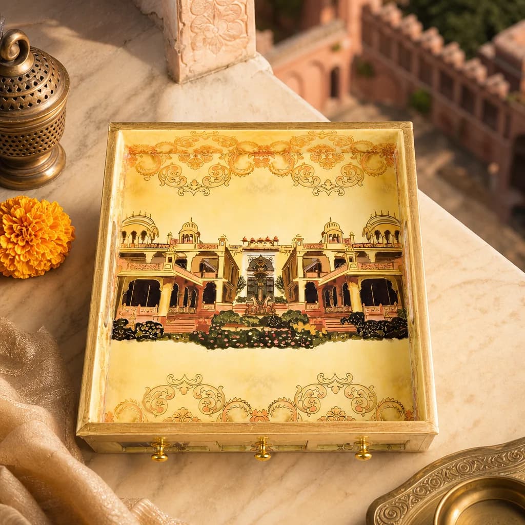 Afreen Three Drawer Multi Utility Box 1