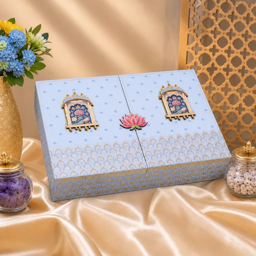 Lotus Jharokha Gift Box