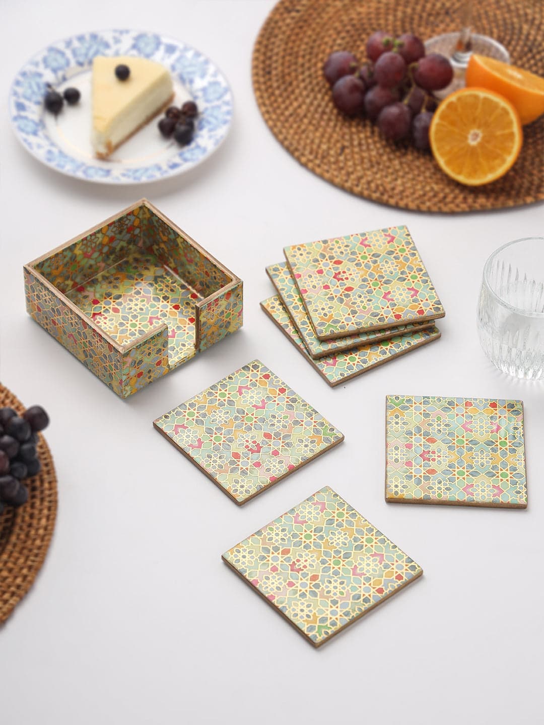 Indus Set Of 6 Coaster 1