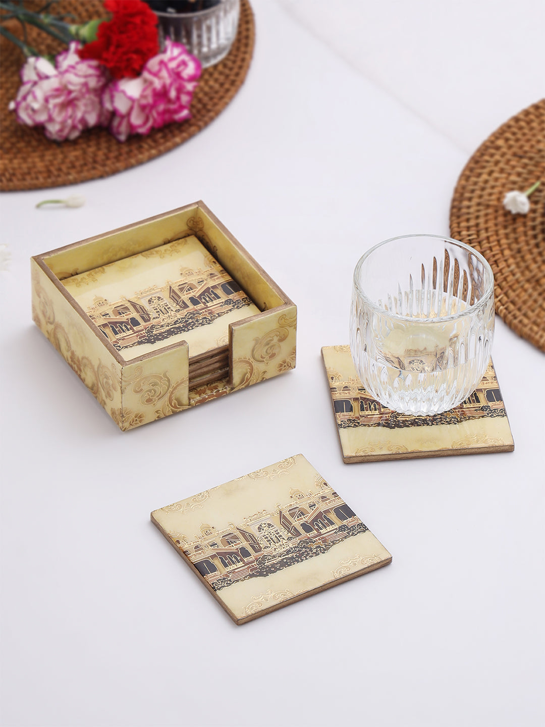 Afreen Set Of 6 Coaster