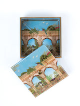 Jharoka Door Square Box With Acrylic(6*6)