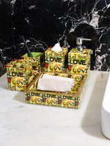 Multi Love Printed Toiletry Combo Set Of 5