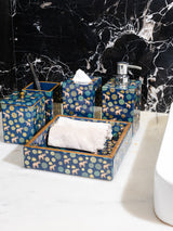 Blue Elephant Printed Toiletry Combo Set Of 5