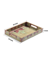 Botanica Rectangle Large Lacquer Tray