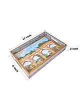 Jharoka Door Small Tray 12 X 8