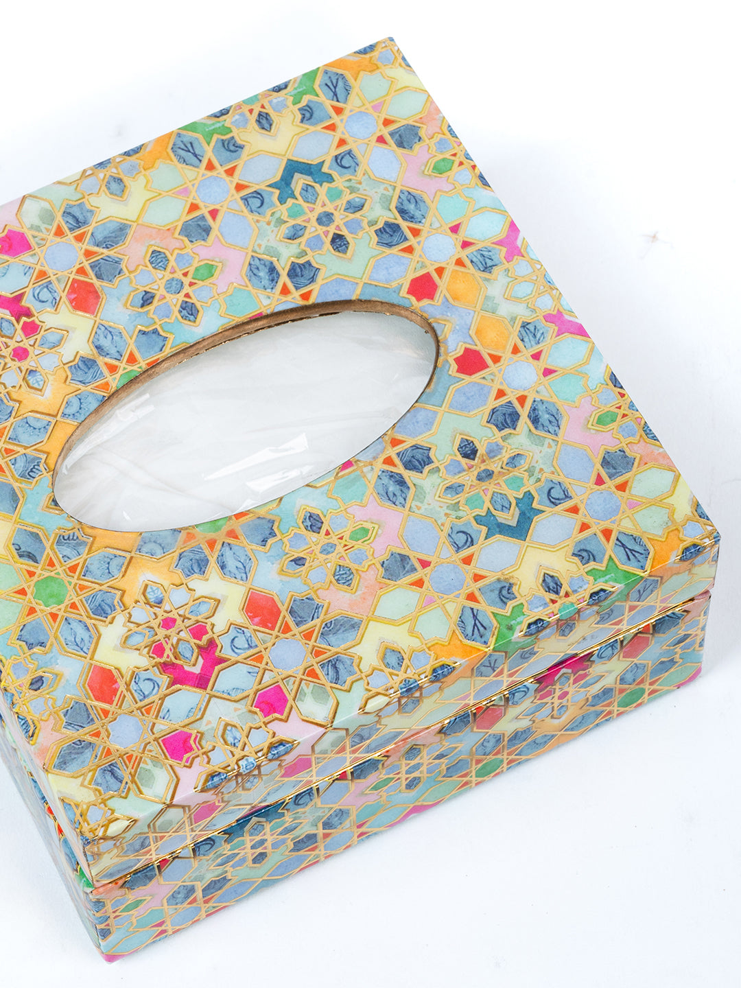 Indus Small Square Tissue Holder With Magnet