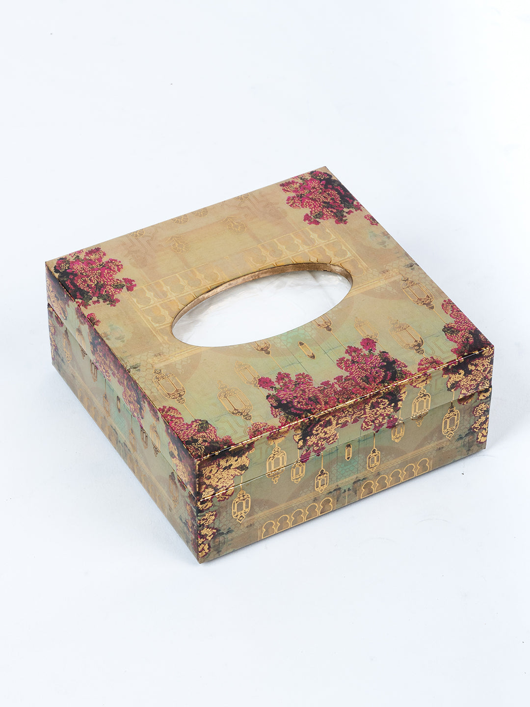 Botanica Small Square Tissue Holder With Magnet