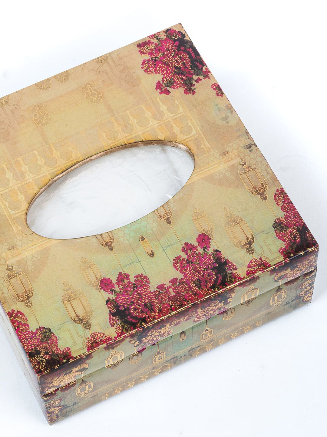 Botanica Small Square Tissue Holder With Magnet